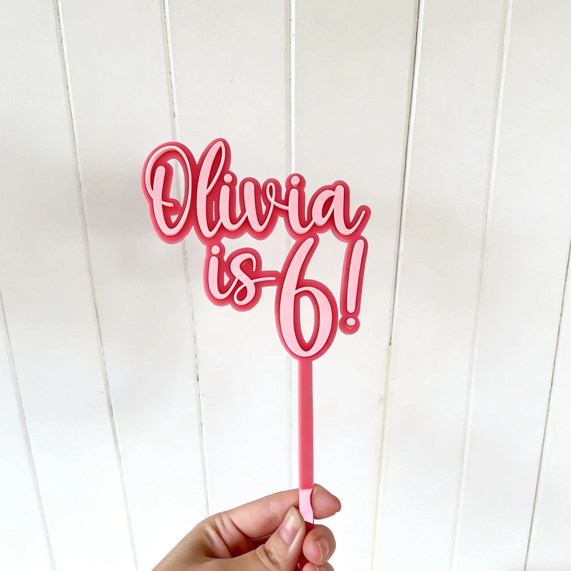 Personalized Birthday Cake Decorations Topper | CWGift39