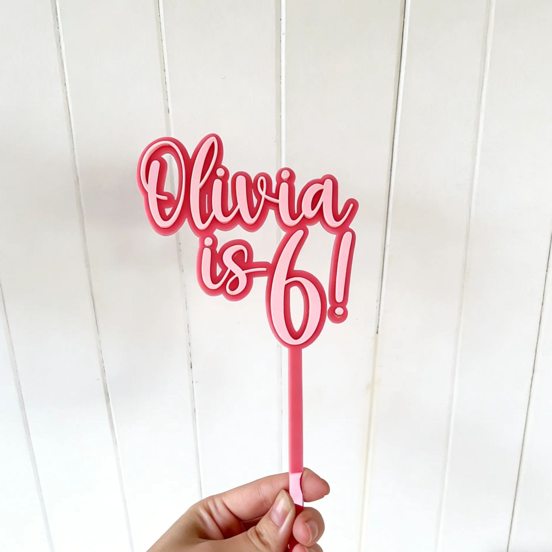 Personalized Birthday Cake Decorations Topper | CWGift39