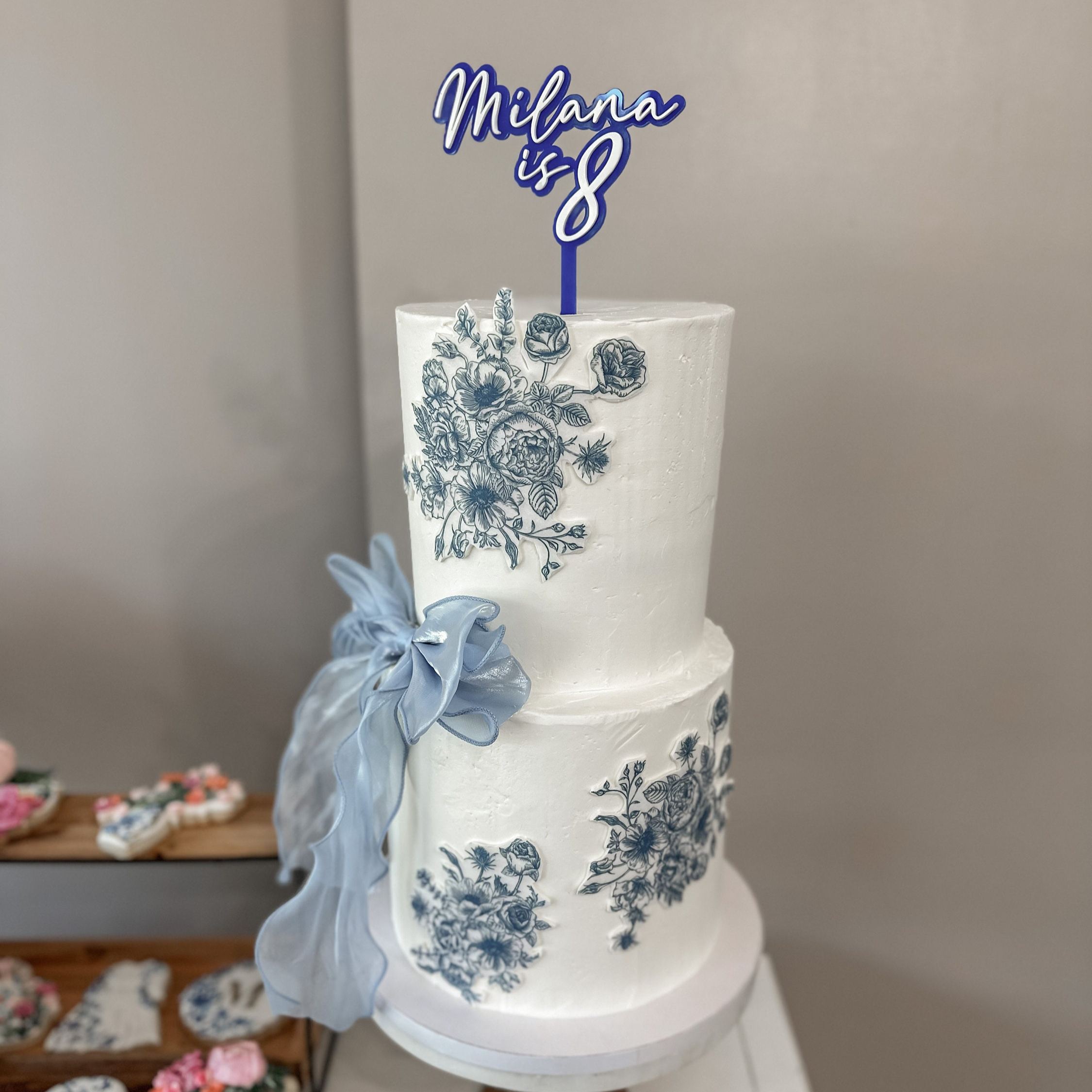 Personalized Birthday Cake Decorations Topper | CWGift39