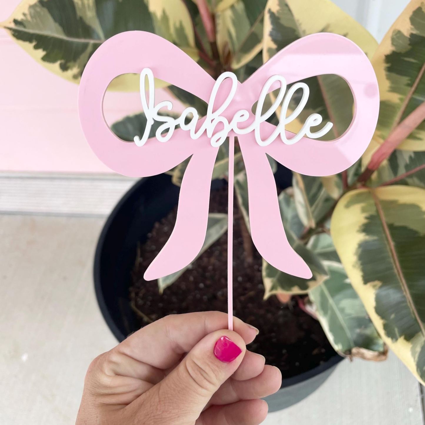 Personalized Birthday Cake Decorations Topper | CWGift40