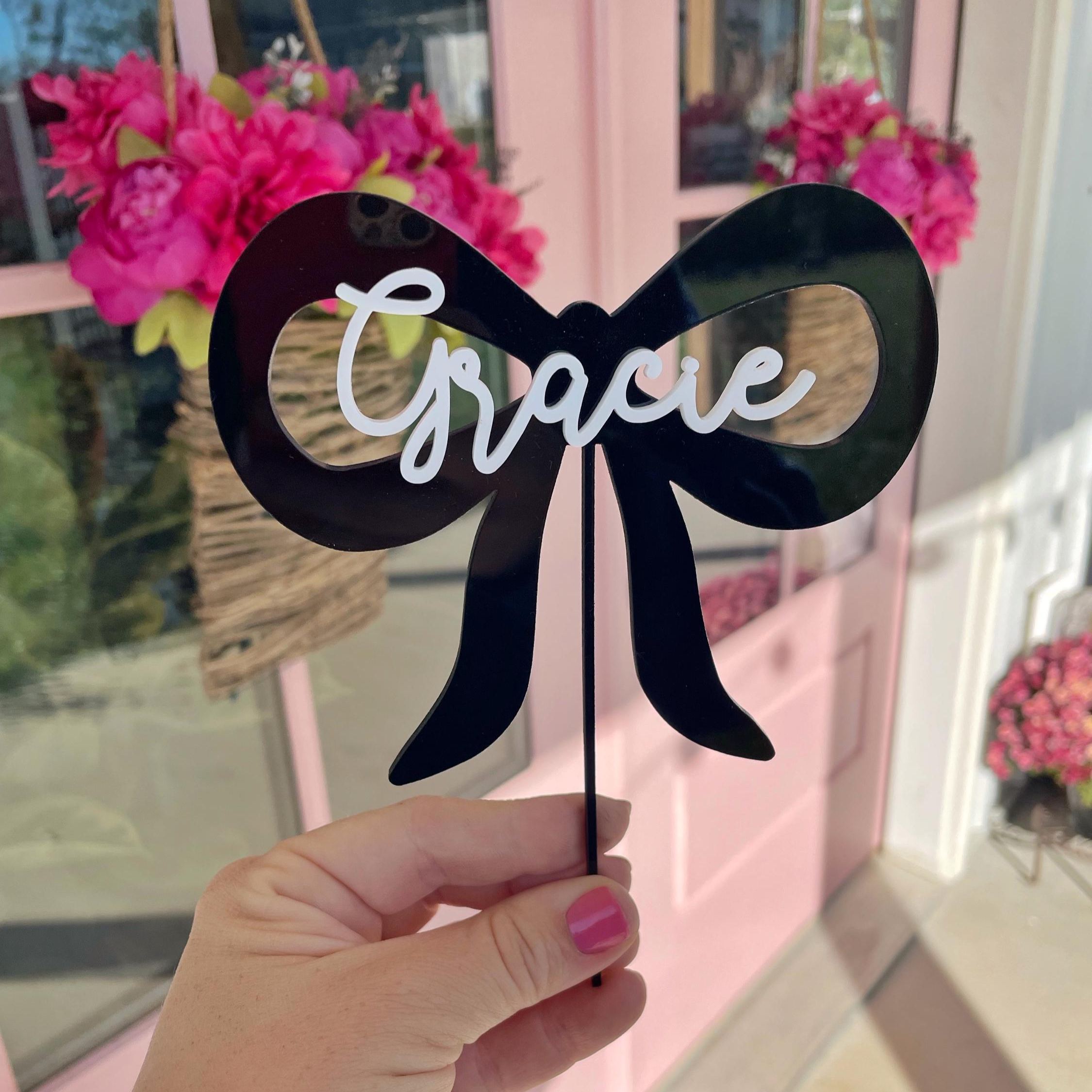 Personalized Birthday Cake Decorations Topper | CWGift40