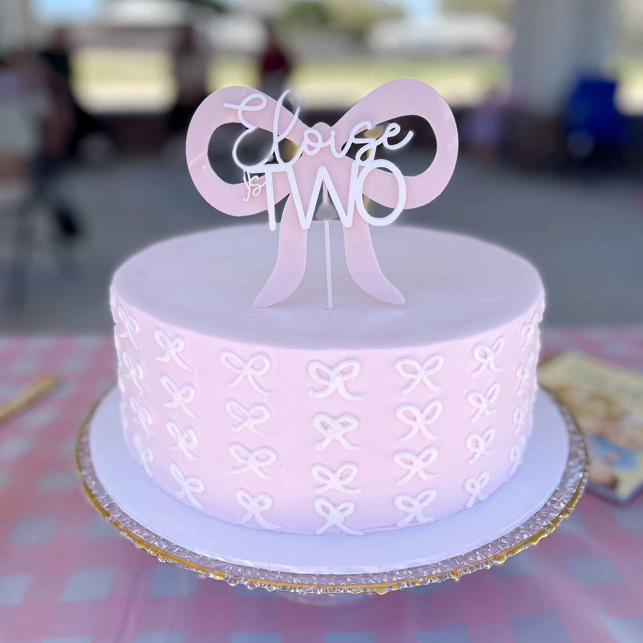 Personalized Birthday Cake Decorations Topper | CWGift40