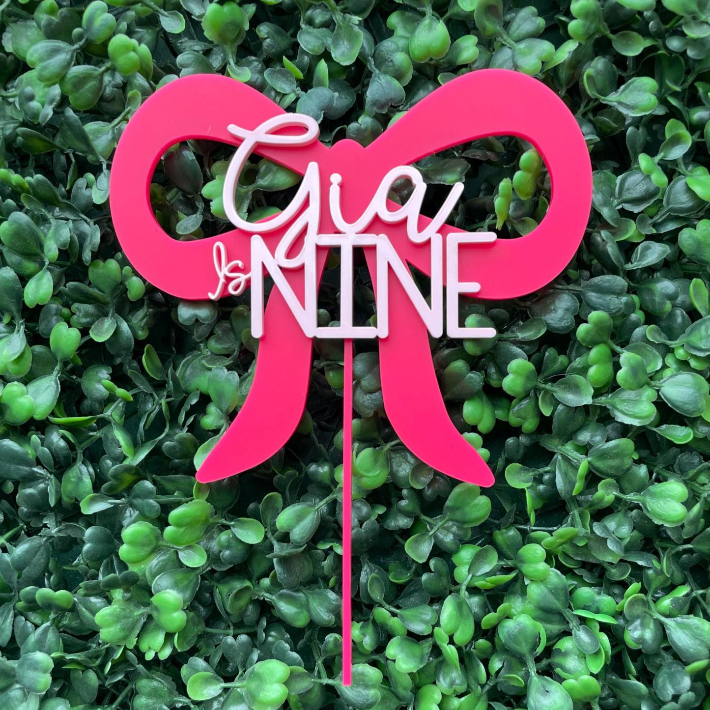 Personalized Birthday Cake Decorations Topper | CWGift40