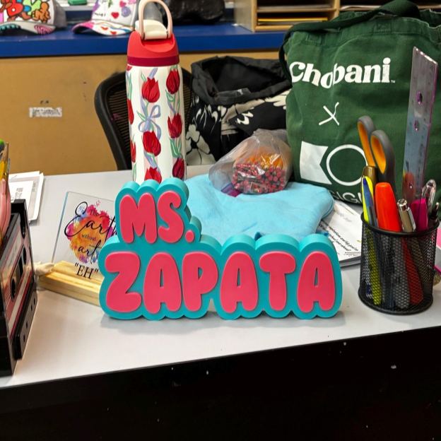 Personalized Back to School Teacher Desk Nameplate| CWGift41