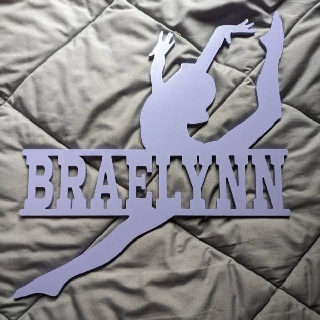 Personalized Dance Kid's Bedroom Door Sign | CWBaby445