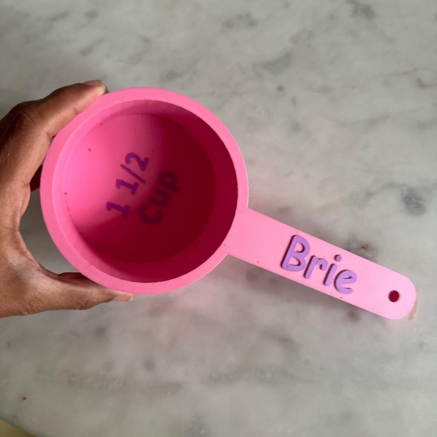 Personalized 3D Printed Pet Measuring Food Scoop Cup | BKPet436