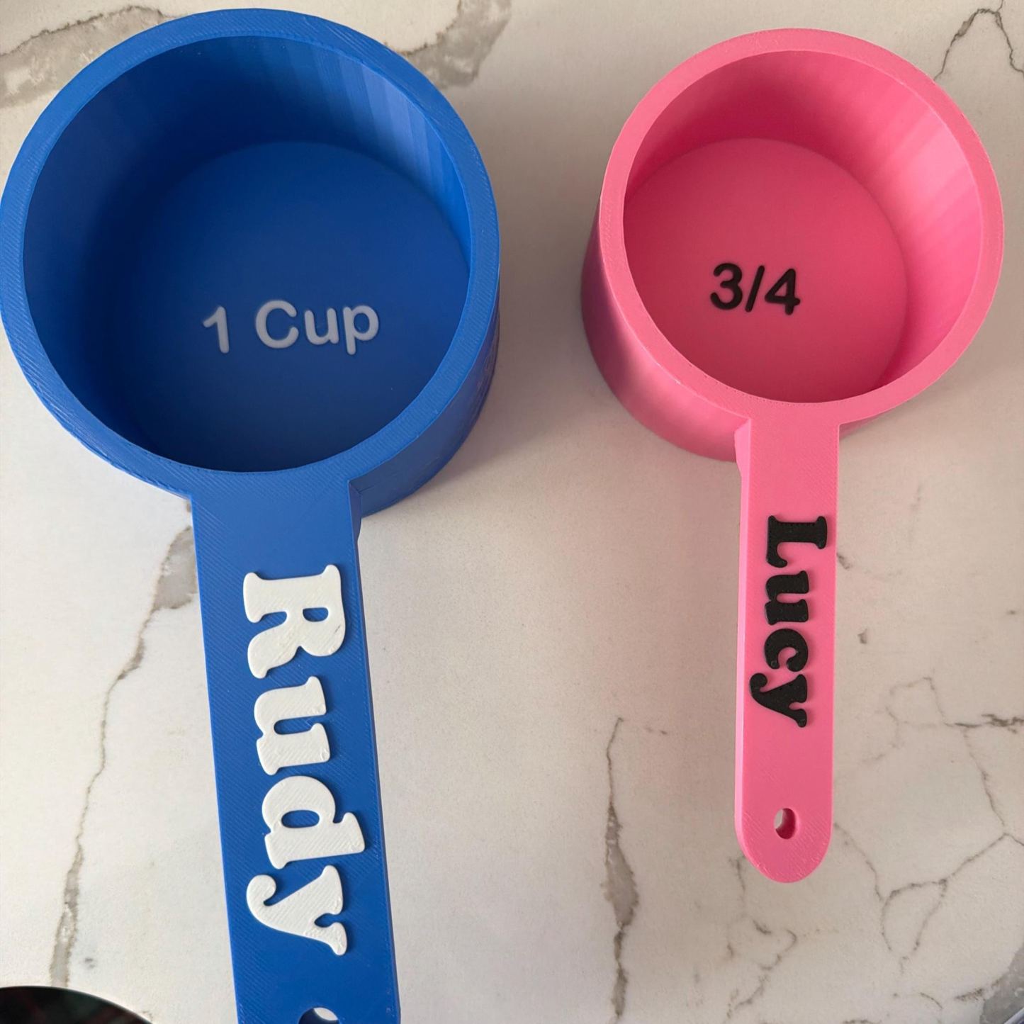 Personalized 3D Printed Pet Measuring Food Scoop Cup | BKPet436