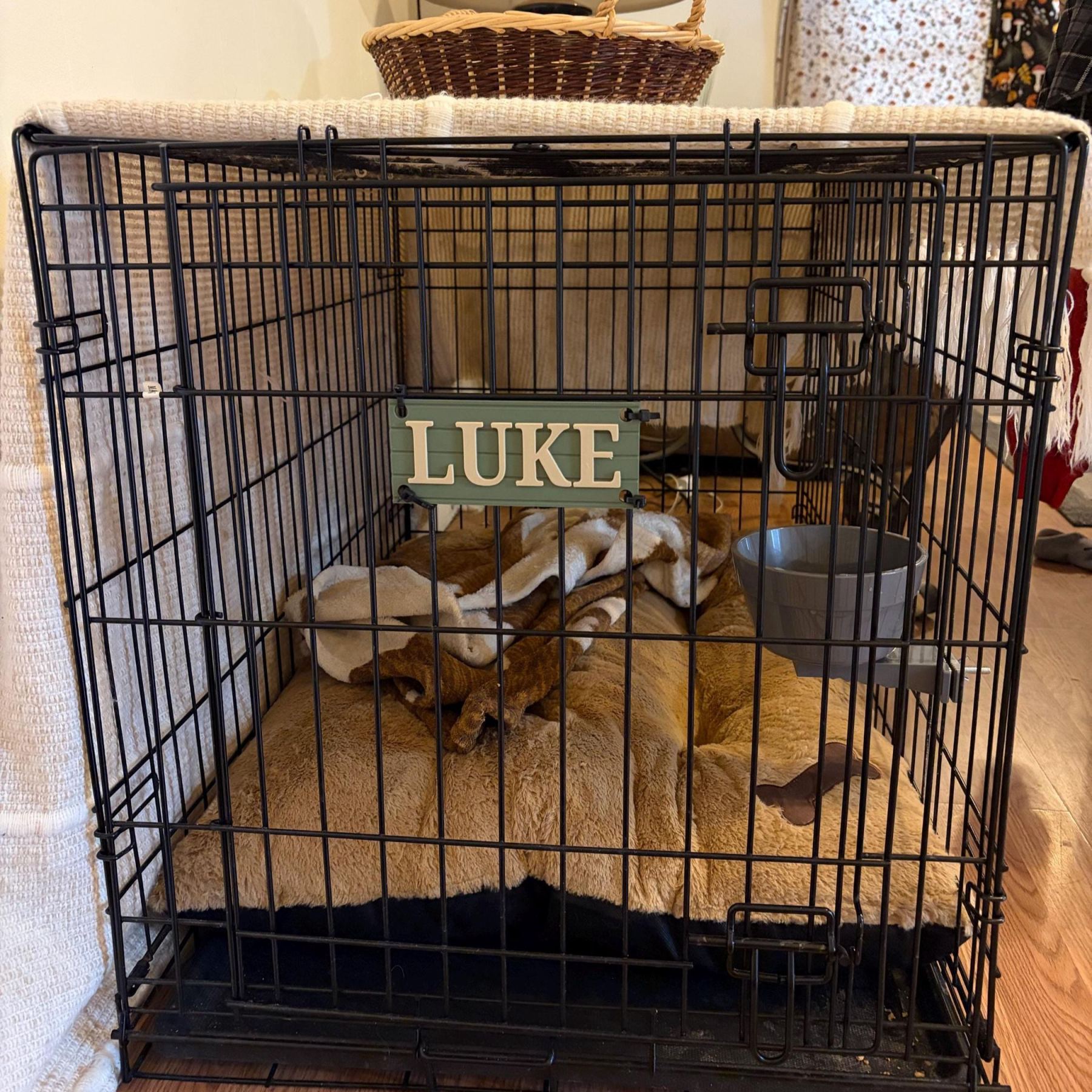 Personalized Pet Tag Animal Crate Name Plate | BKPet439