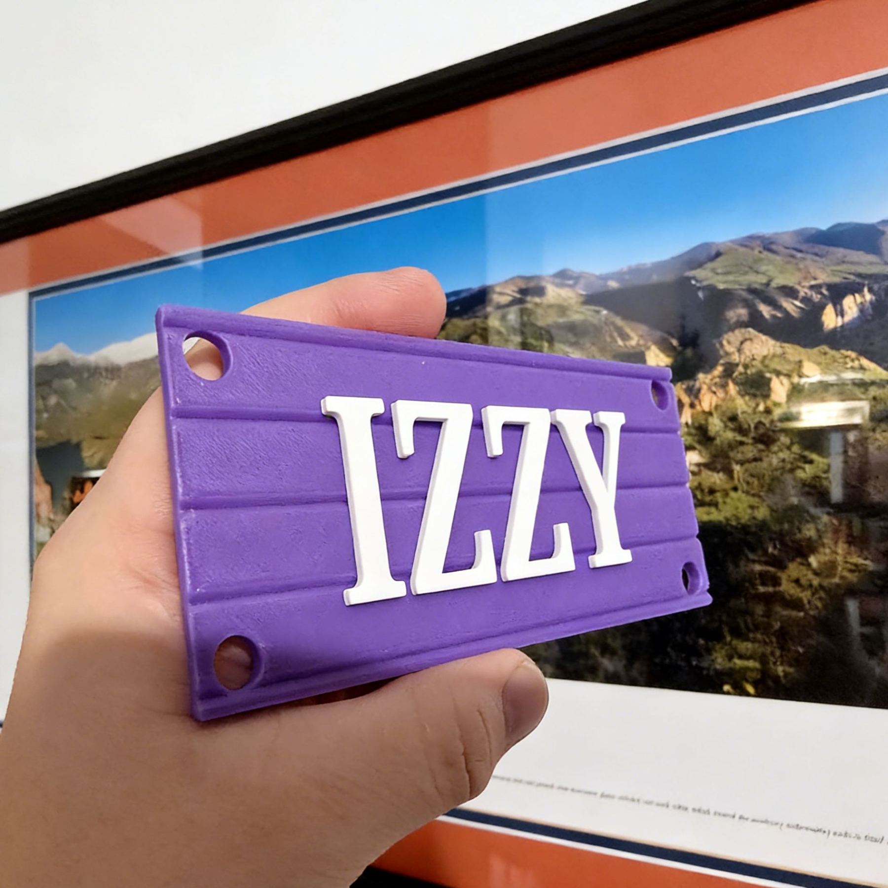 Personalized Pet Tag Animal Crate Name Plate | BKPet439