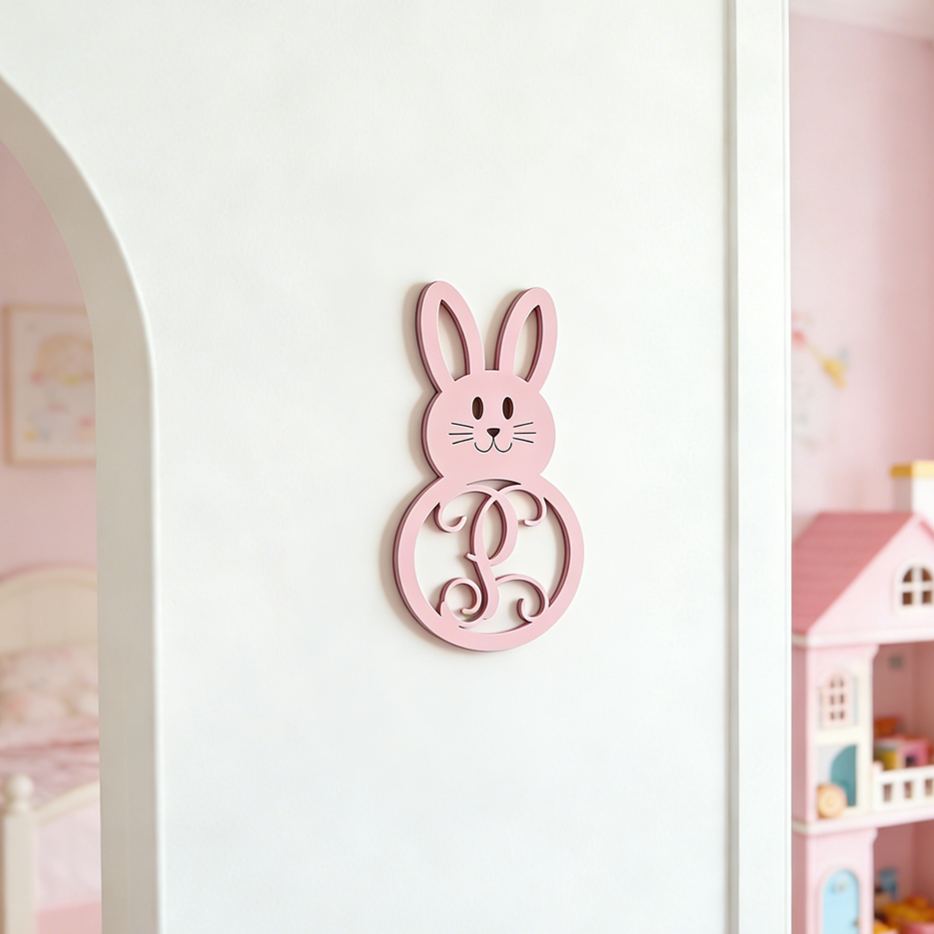Personalized Bunny Kid's Bedroom Door Sign | CWBaby447