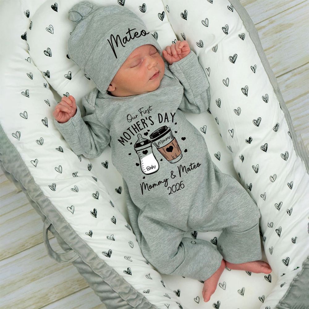 Personalized My First Mother's Day Coming Home Outfit | CWBaby453