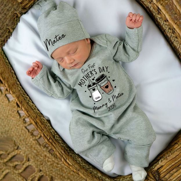 Personalized My First Mother's Day Coming Home Outfit | CWBaby453