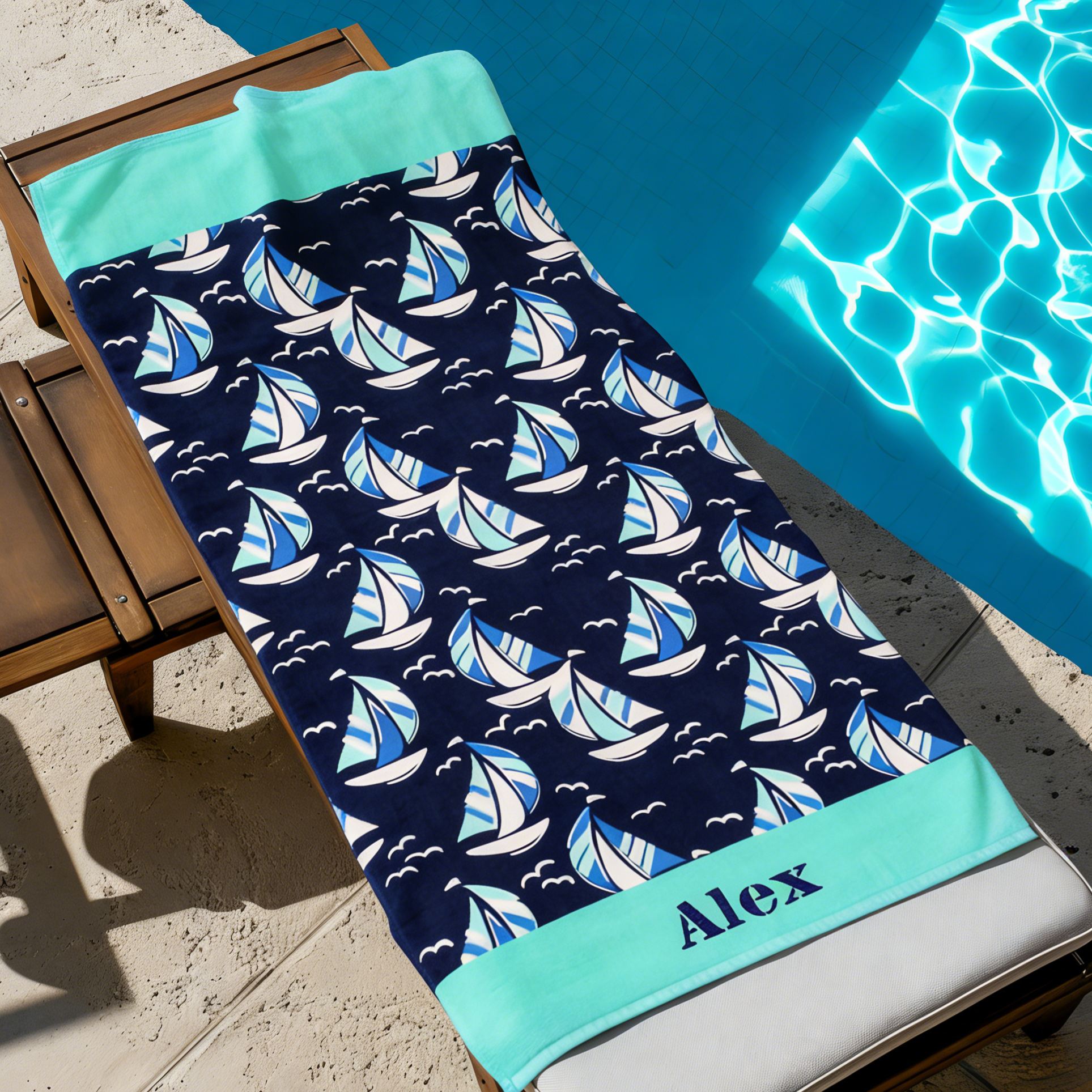 Personalized Lovely Kid Towel for Summer & Beach | CWTowel193