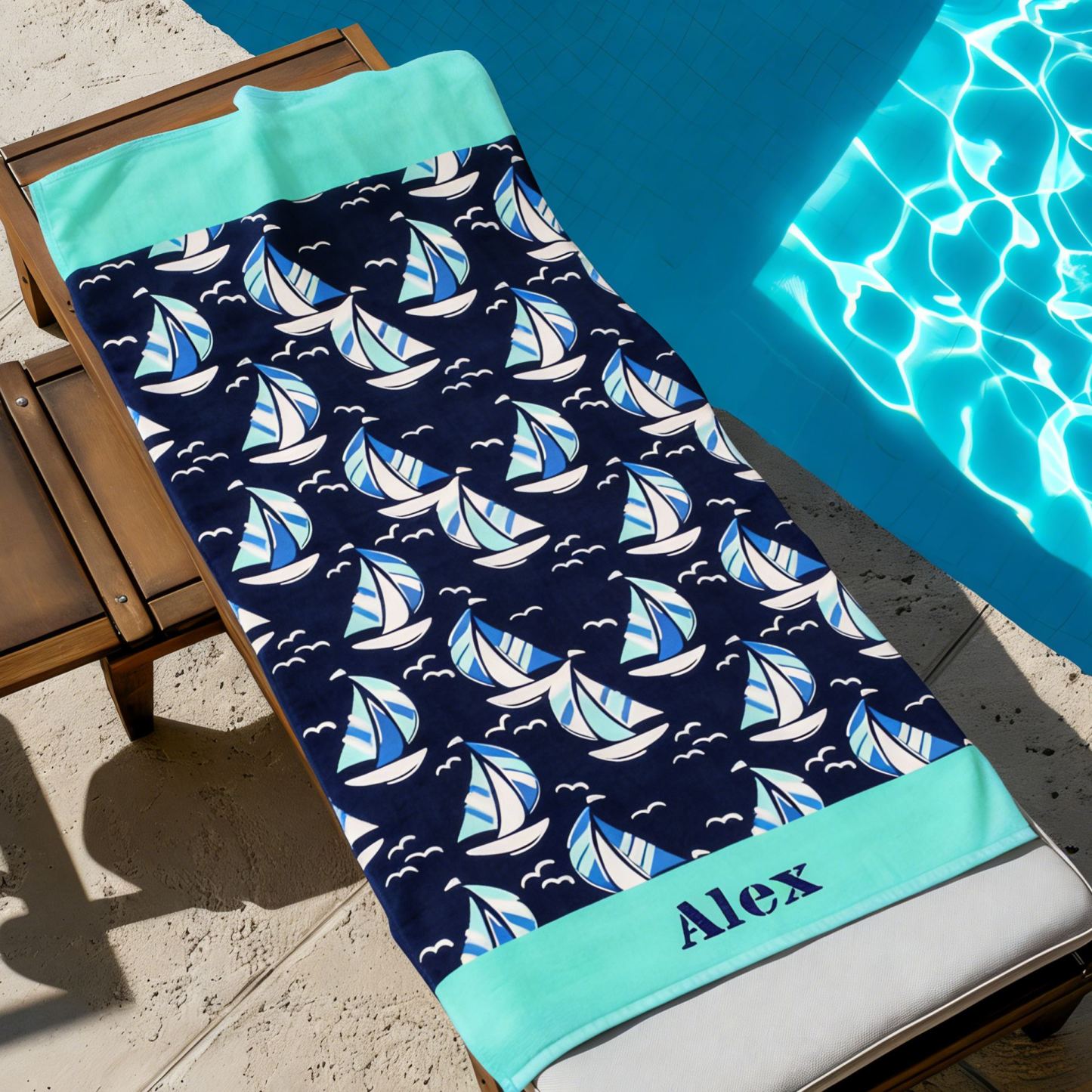 Personalized Lovely Kid Towel for Summer & Beach | CWTowel193