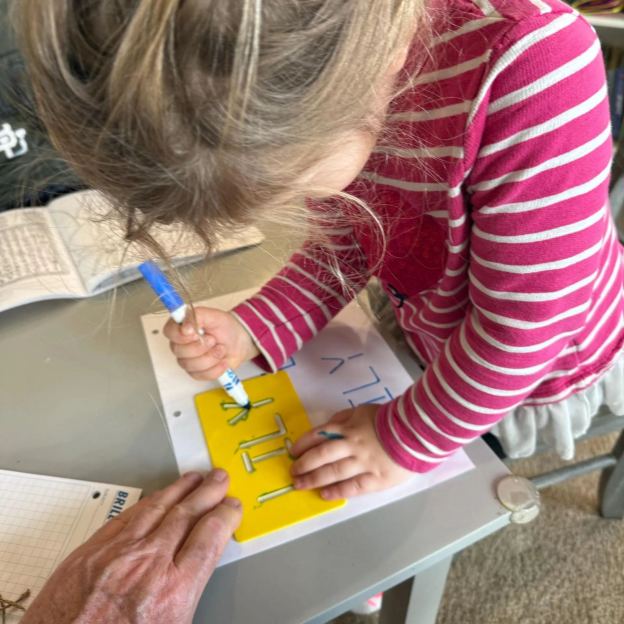 Personalized 3D Printed Name Learning Stencil Kit | CWGift47