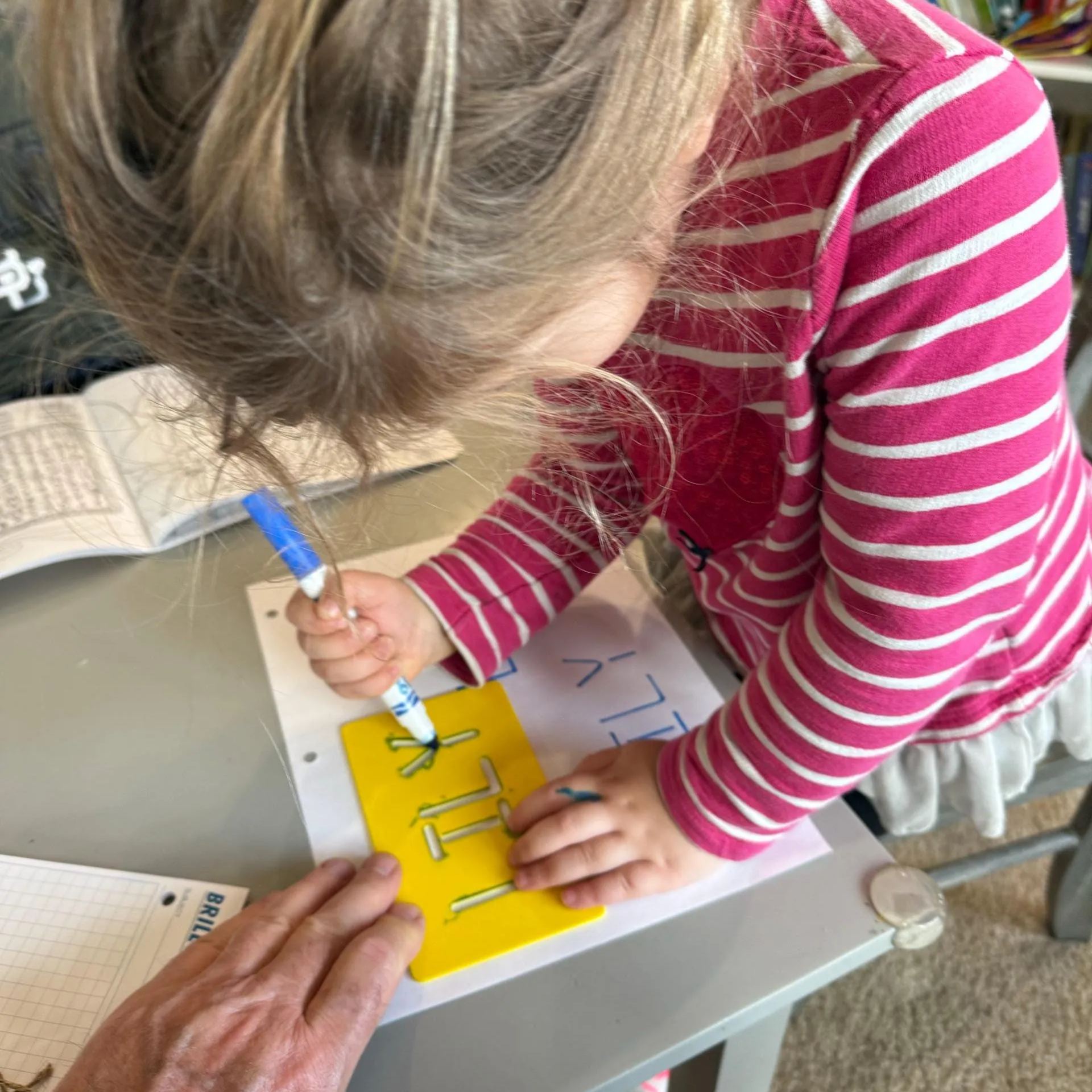 Personalized 3D Printed Name Practice Stencil Kit | CWGift48