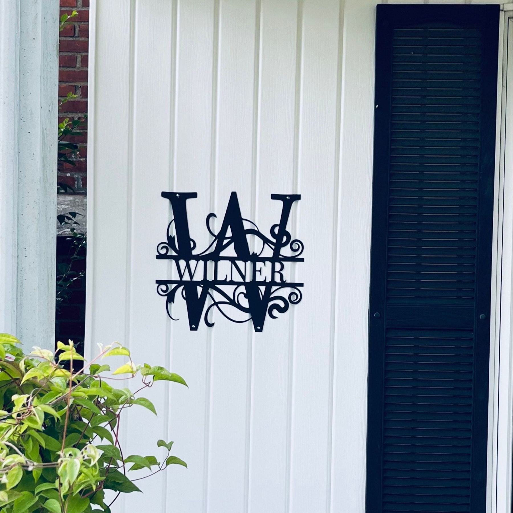 Personalized Monogramed Wall Door Name Sign | CWBaby467