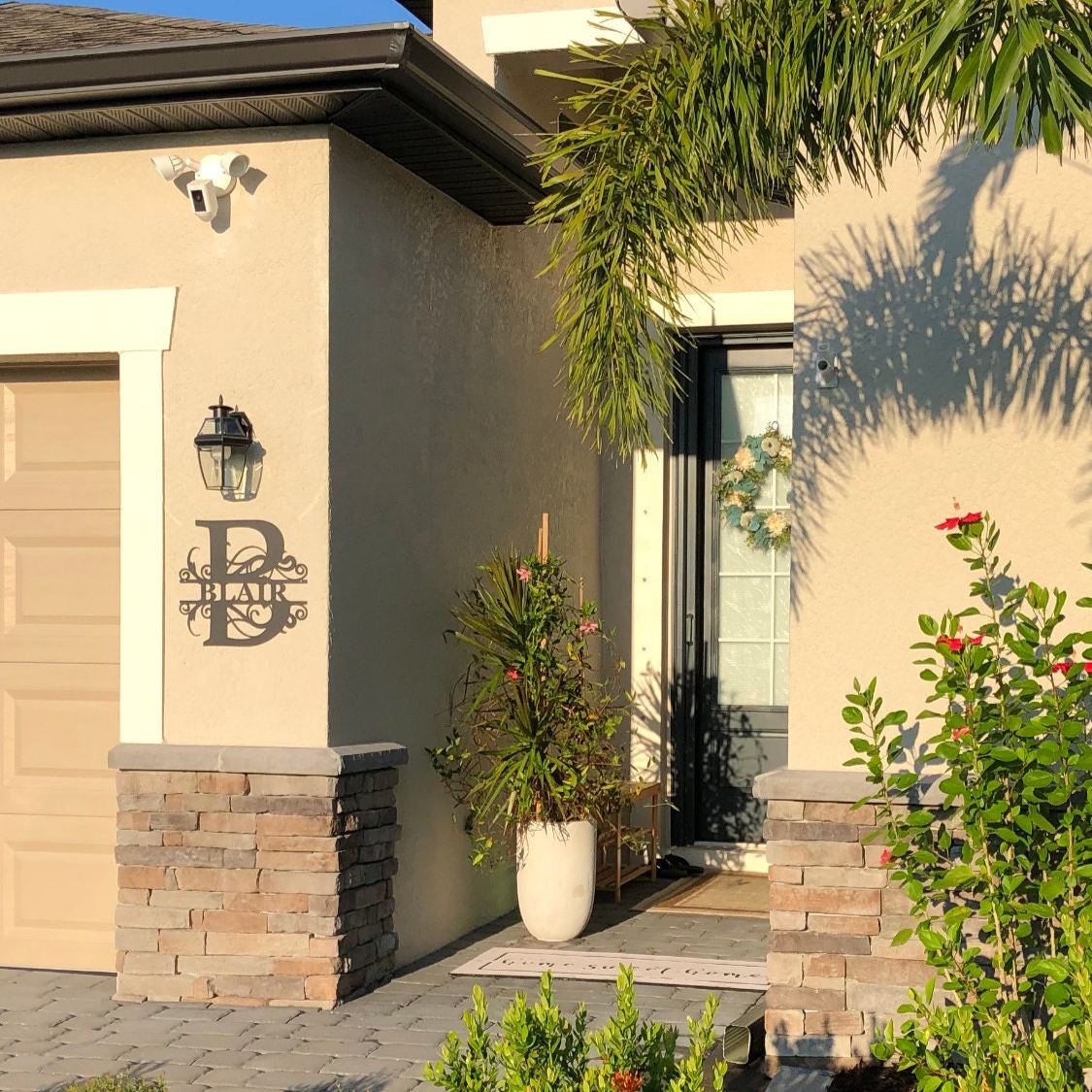 Personalized Monogramed Wall Door Name Sign | CWBaby467