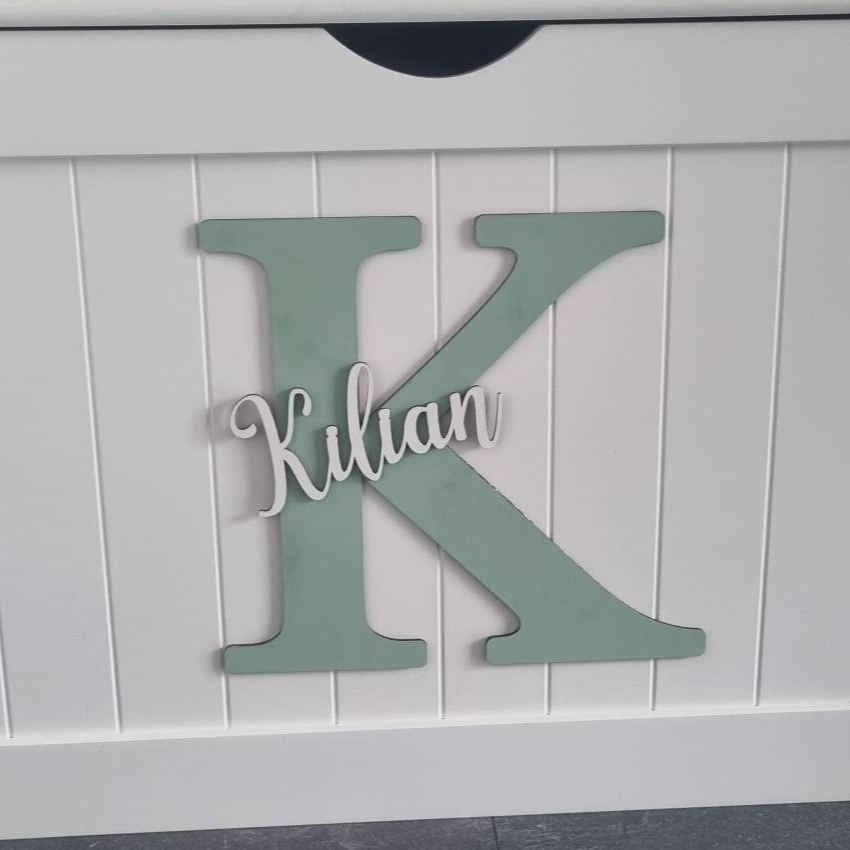 Personalized Monogramed Wall Door Name Sign | CWBaby449