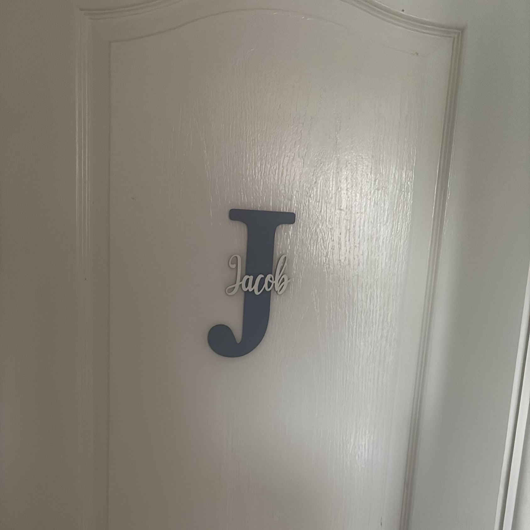 Personalized Monogramed Wall Door Name Sign | CWBaby449