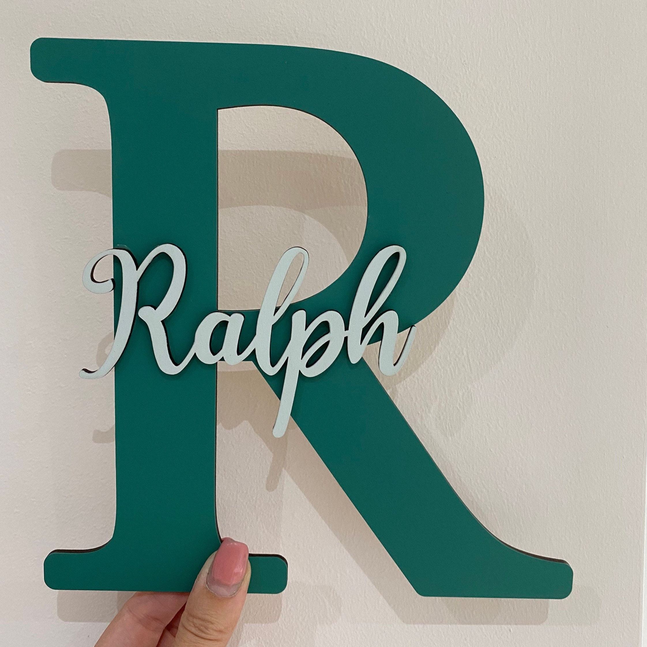 Personalized Monogramed Wall Door Name Sign | CWBaby449