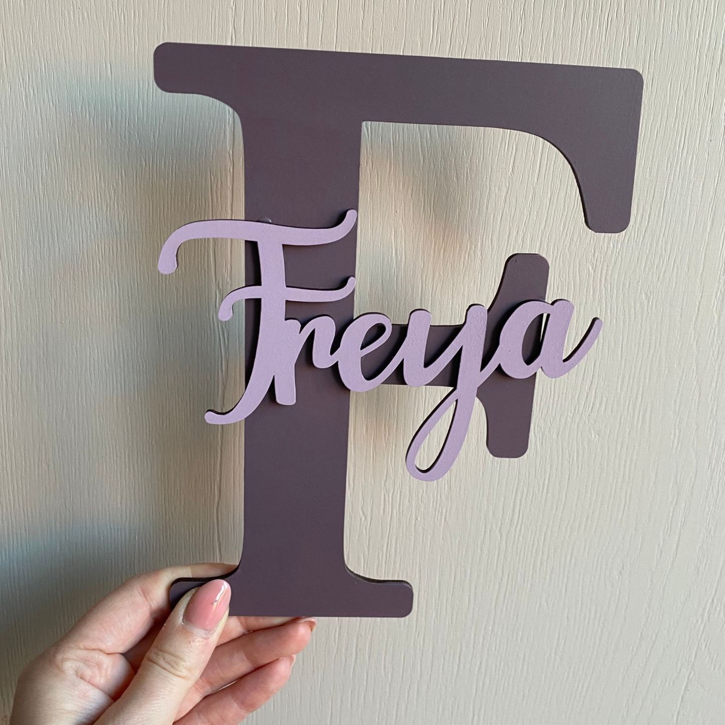 Personalized Monogramed Wall Door Name Sign | CWBaby449