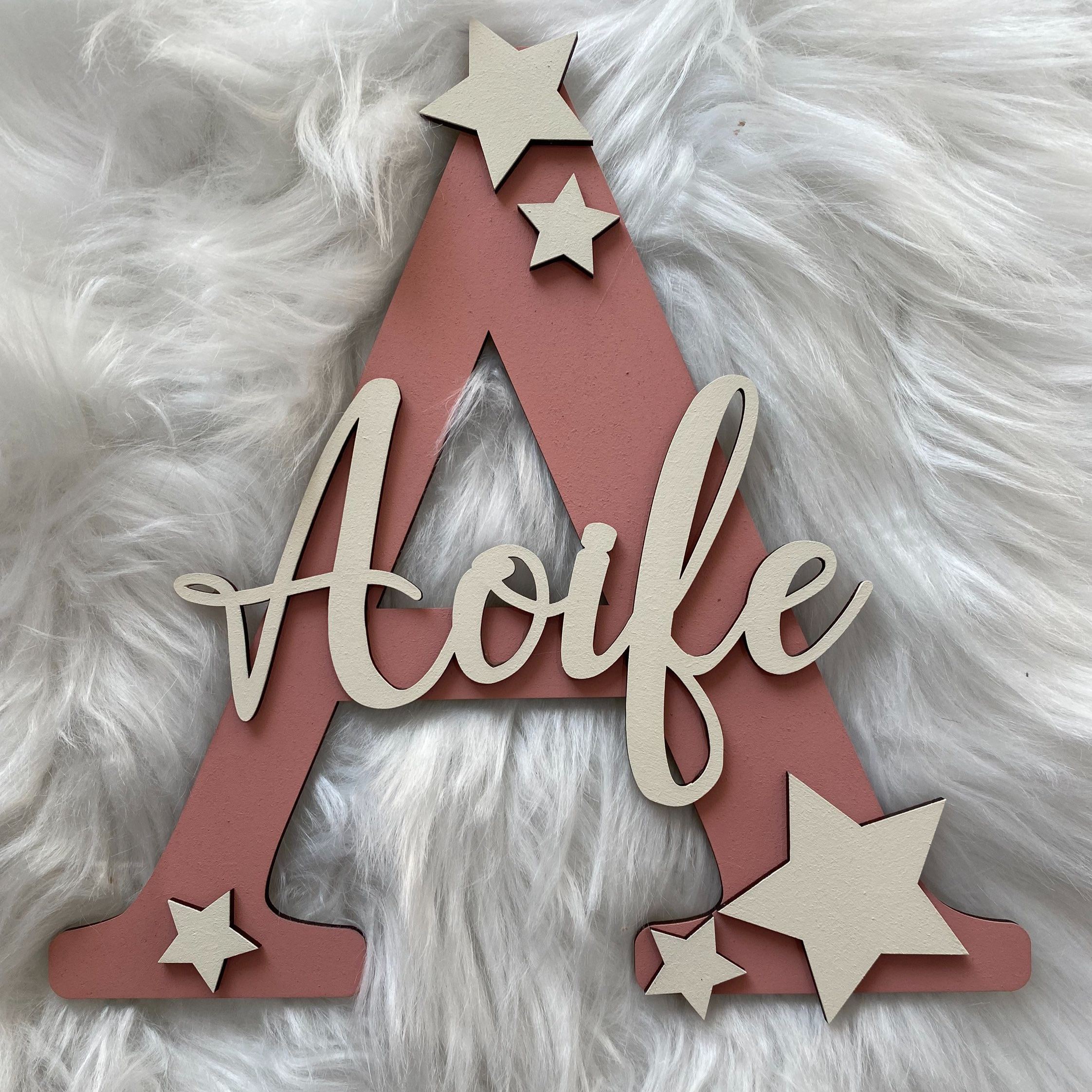 Personalized Monogramed Wall Door Name Sign | CWBaby470