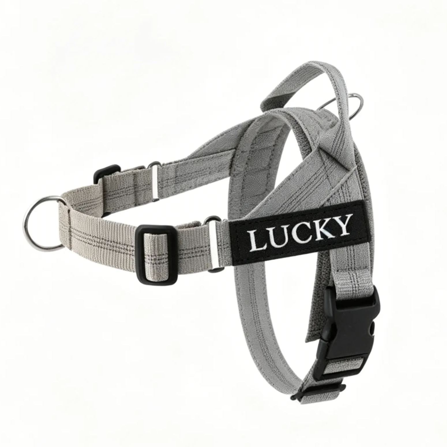 Personalized Embroidered Dog Harness & Leash Set | BKPet462