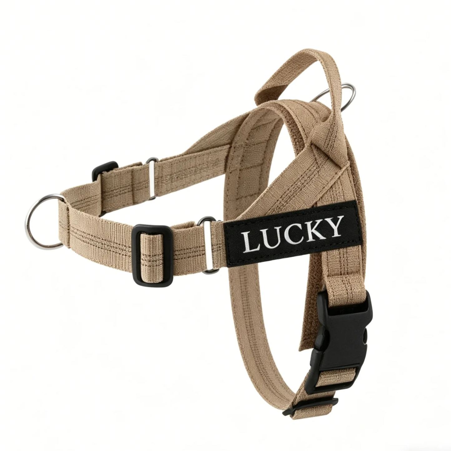 Personalized Embroidered Dog Harness & Leash Set | BKPet462