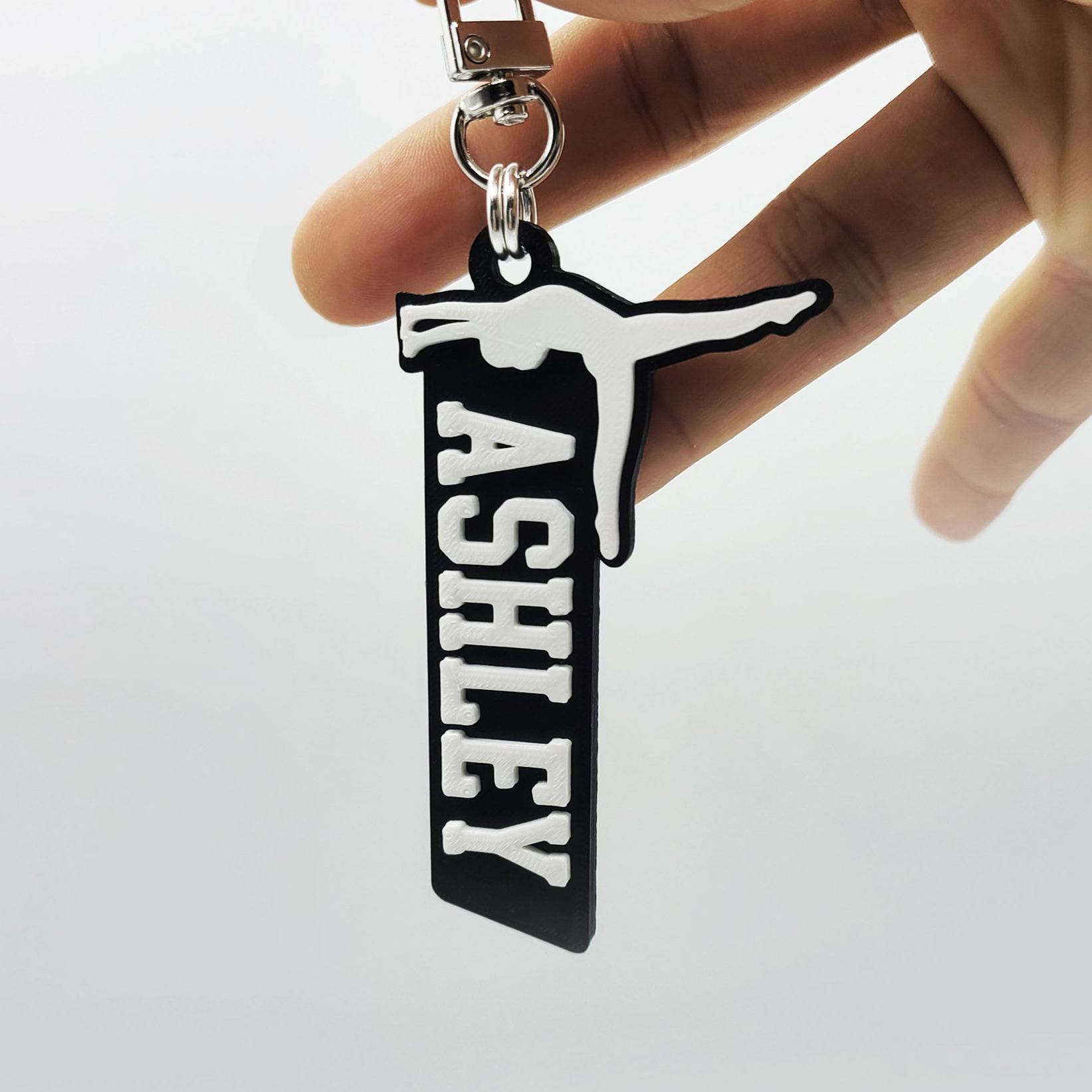 Personalized 3D Printed Name Keychains Tag | CWGift55