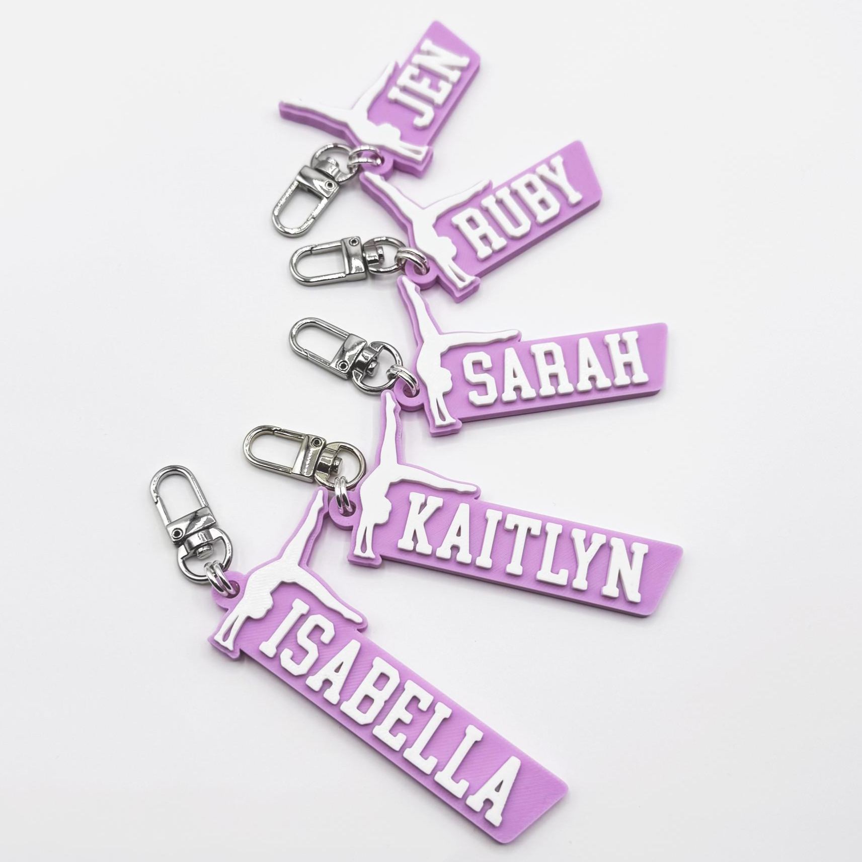 Personalized 3D Printed Name Keychains Tag | CWGift55