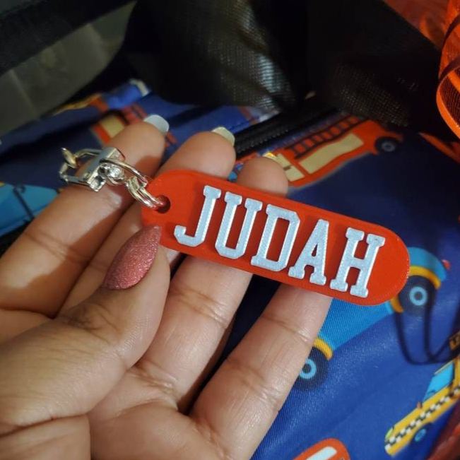 Personalized 3D Printed Name Keychains Tag | CWGift56
