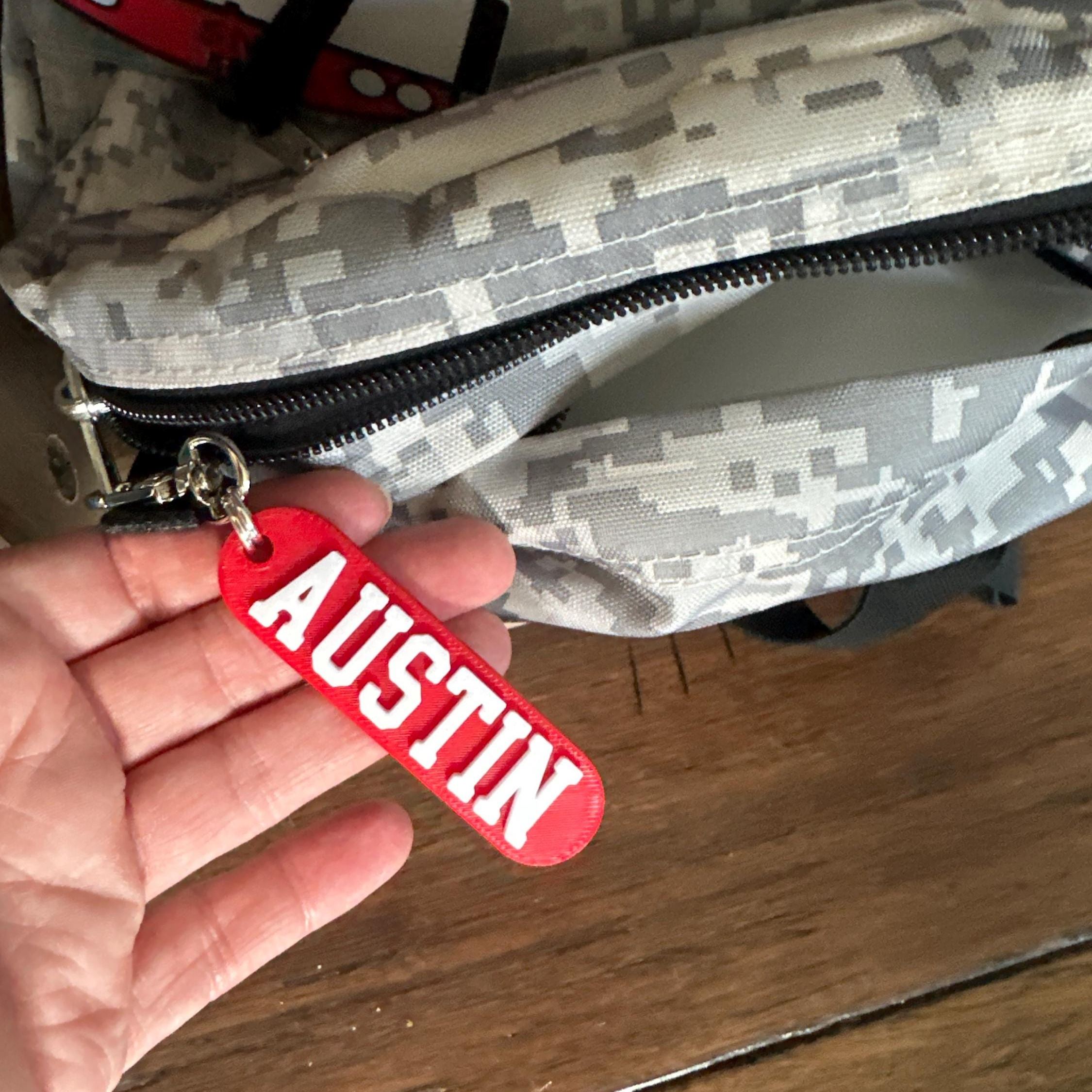 Personalized 3D Printed Name Keychains Tag | CWGift56
