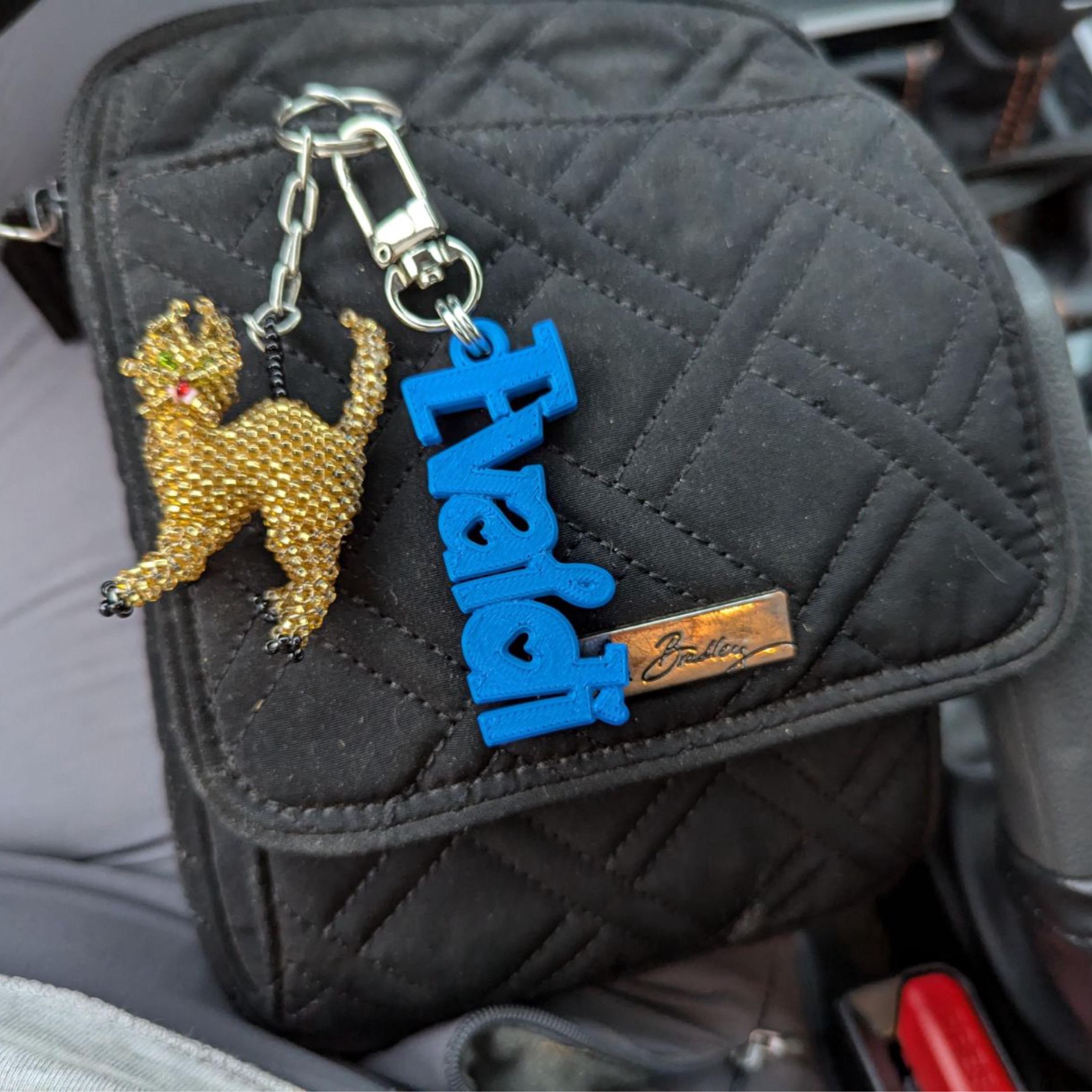 Personalized Lovely Name Keychains Backpack Tag | CWGift57