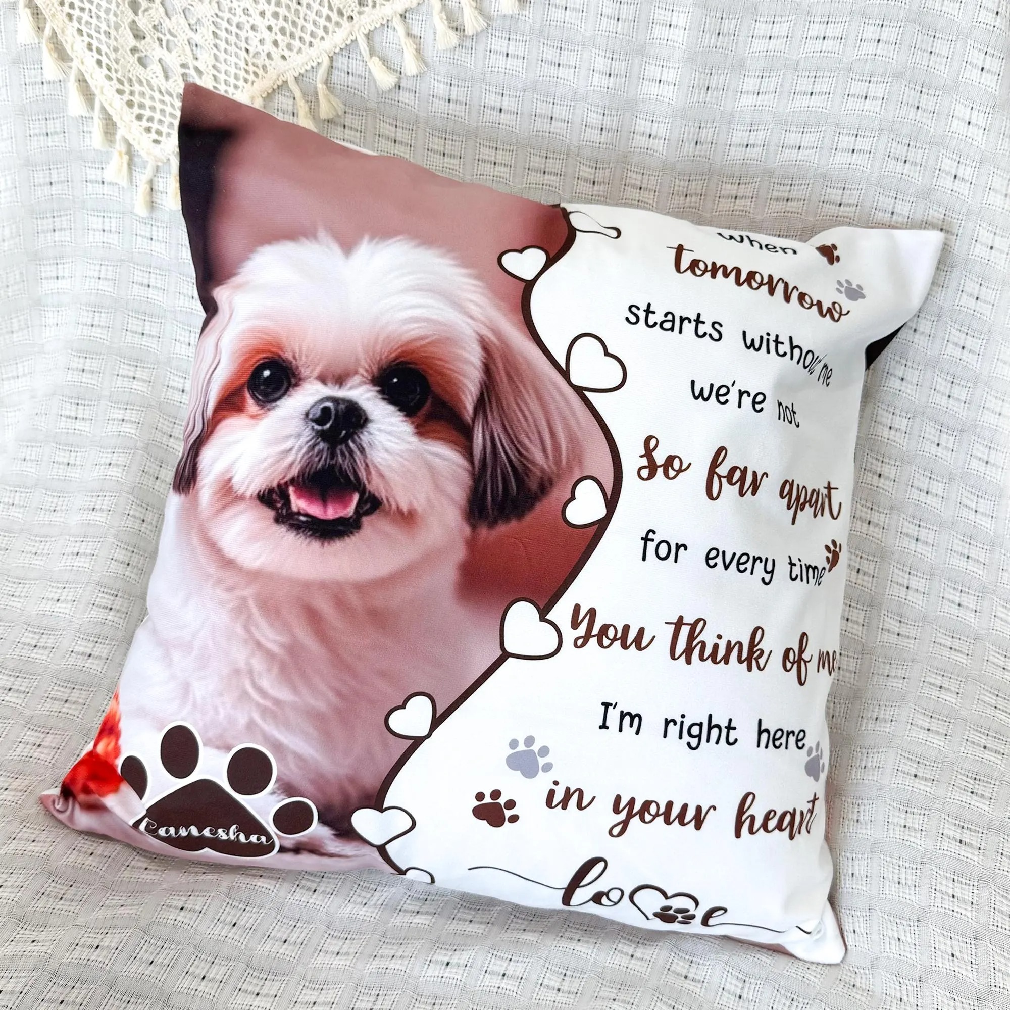 Personalised Lovely Birth Announcement Cushion | CWBaby96