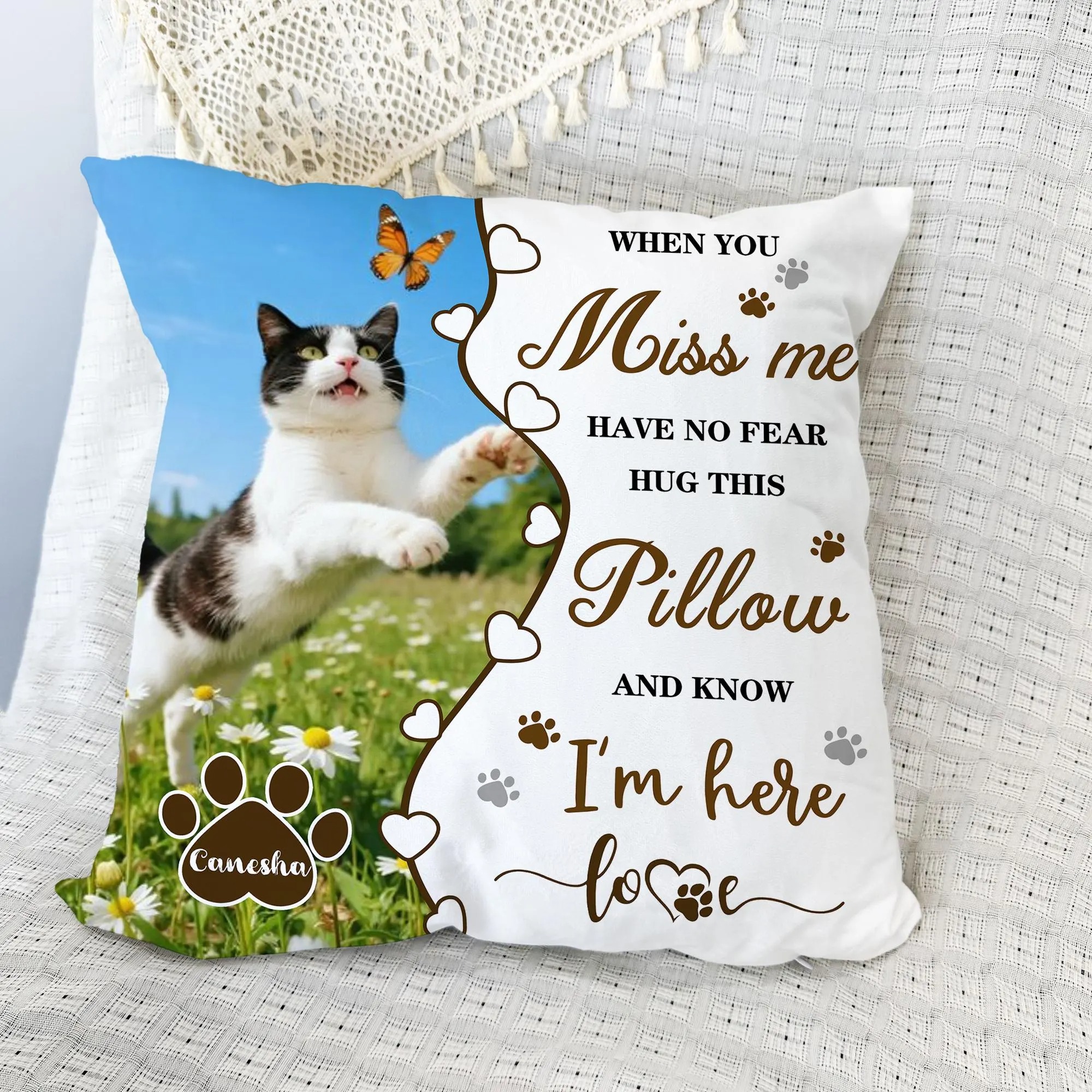 Personalised Lovely Birth Announcement Cushion | CWBaby96