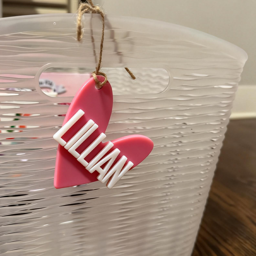 Personalized Lovely Valentine's Day Name Tags | ValGift11