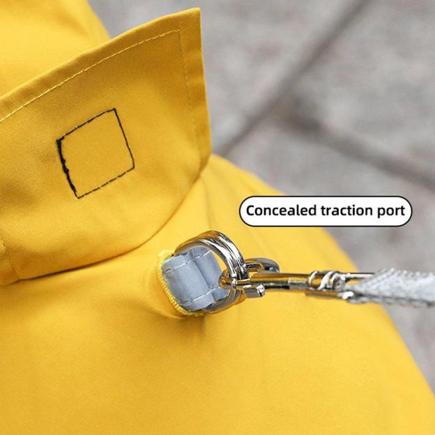 Personalized Pet Waterproop Raincoat with Hood | BKPet346