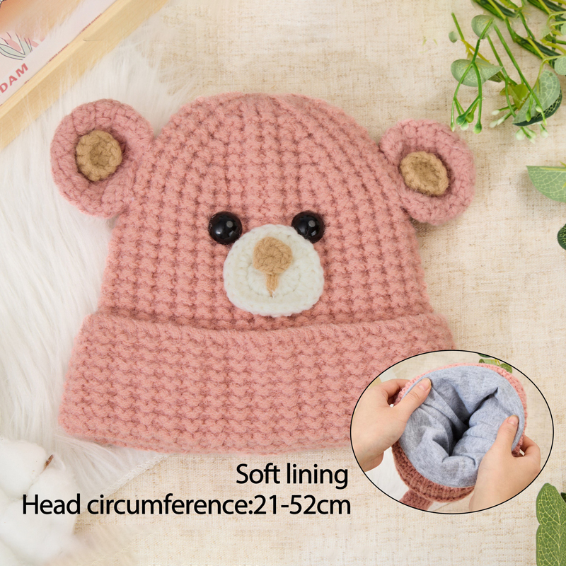 Personalized Embroidery Cute Bear Hat for Comfort & Unique | HSKid24