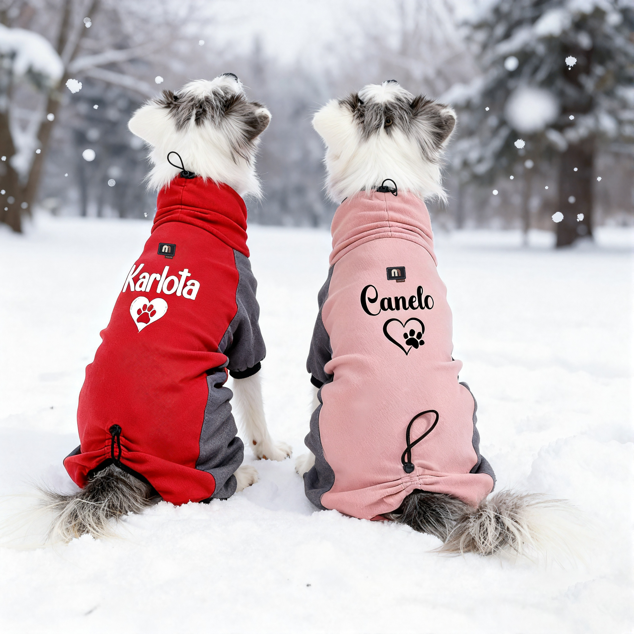 Personalized Pet Winter Warm Pashmina wool Jacket | BKPet300