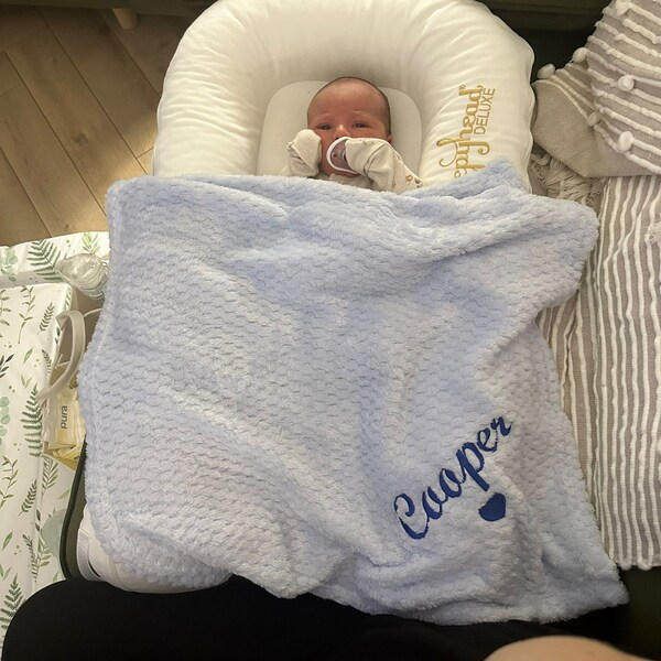 Personalized Warm Baby Blanket for Comfort & Unique | CWBaby98