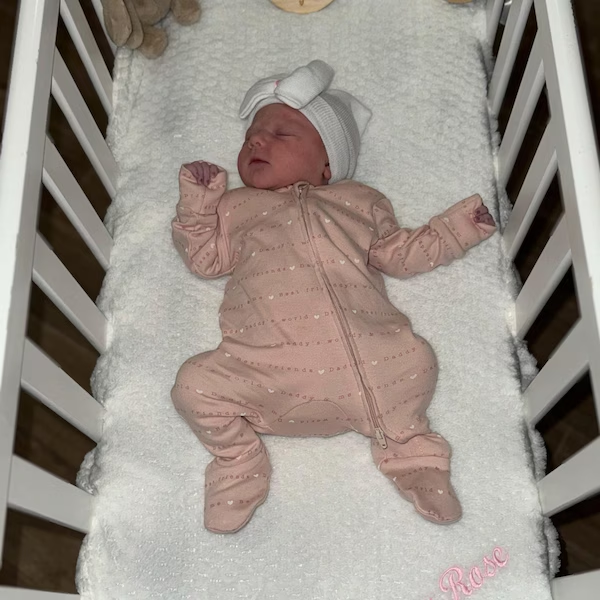 Personalized Warm Baby Blanket for Comfort & Unique | CWBaby98