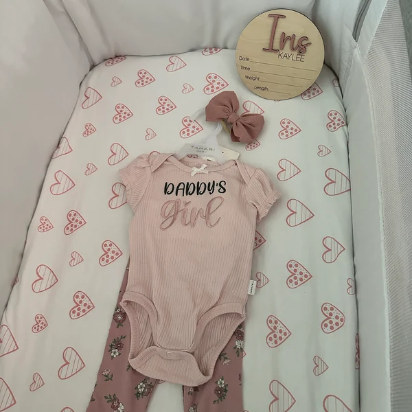 Personalized Wooden Newborn Baby Name Sign | CWBaby95