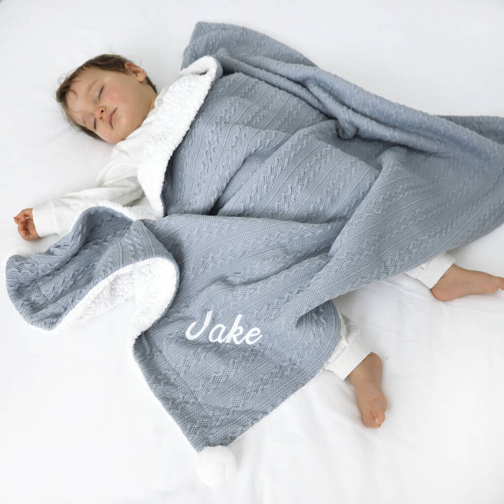 Personalized Lovely Kid Blanket for Comfort & Unique | CWbaby15