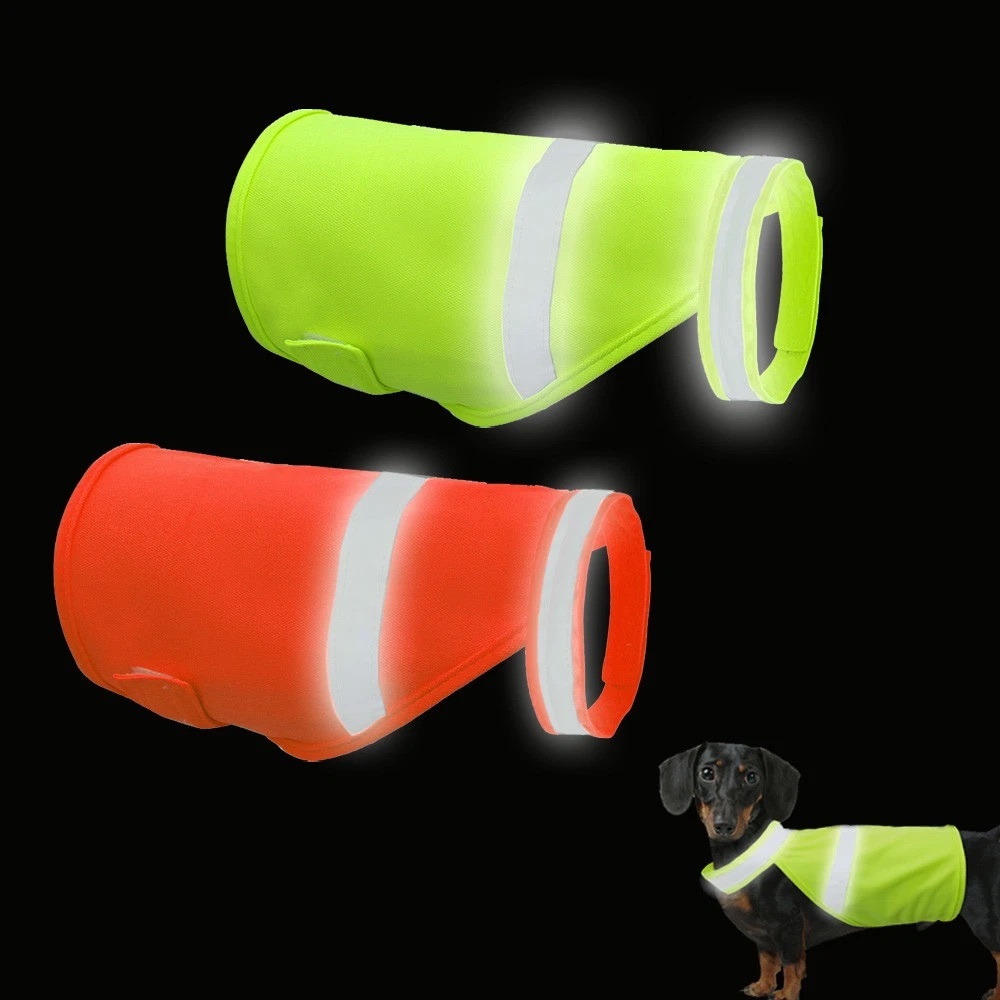 Personalized Pet Reflective Safety Bandana & Vest Set | BKPet163