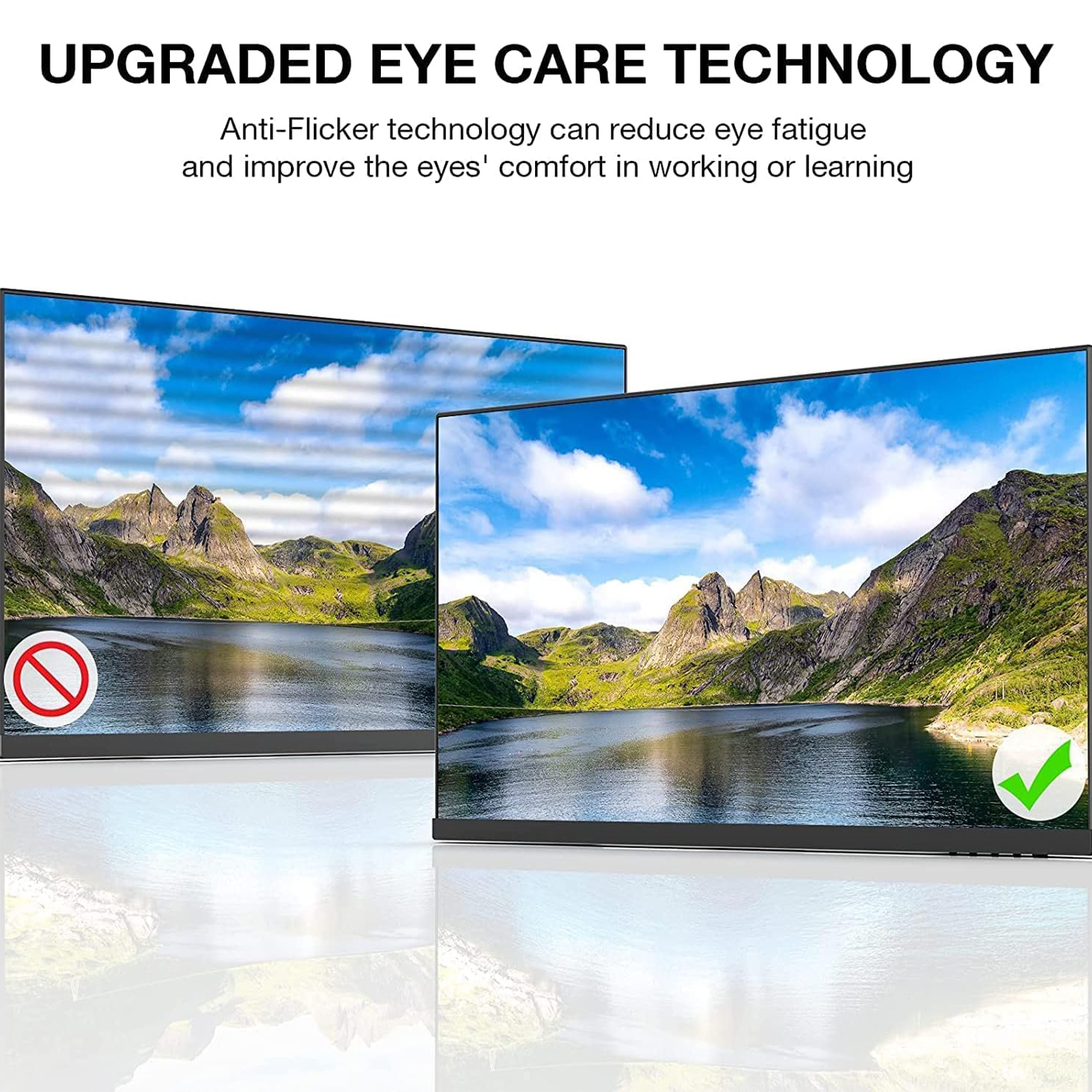  KOORUI 22 Inch 75Hz 99%sRGB LED Computer Monitor,Full HD 1920 x 1080 Office Monitor, VA Desktop Display, HDMI VGA Ports,Vision Care