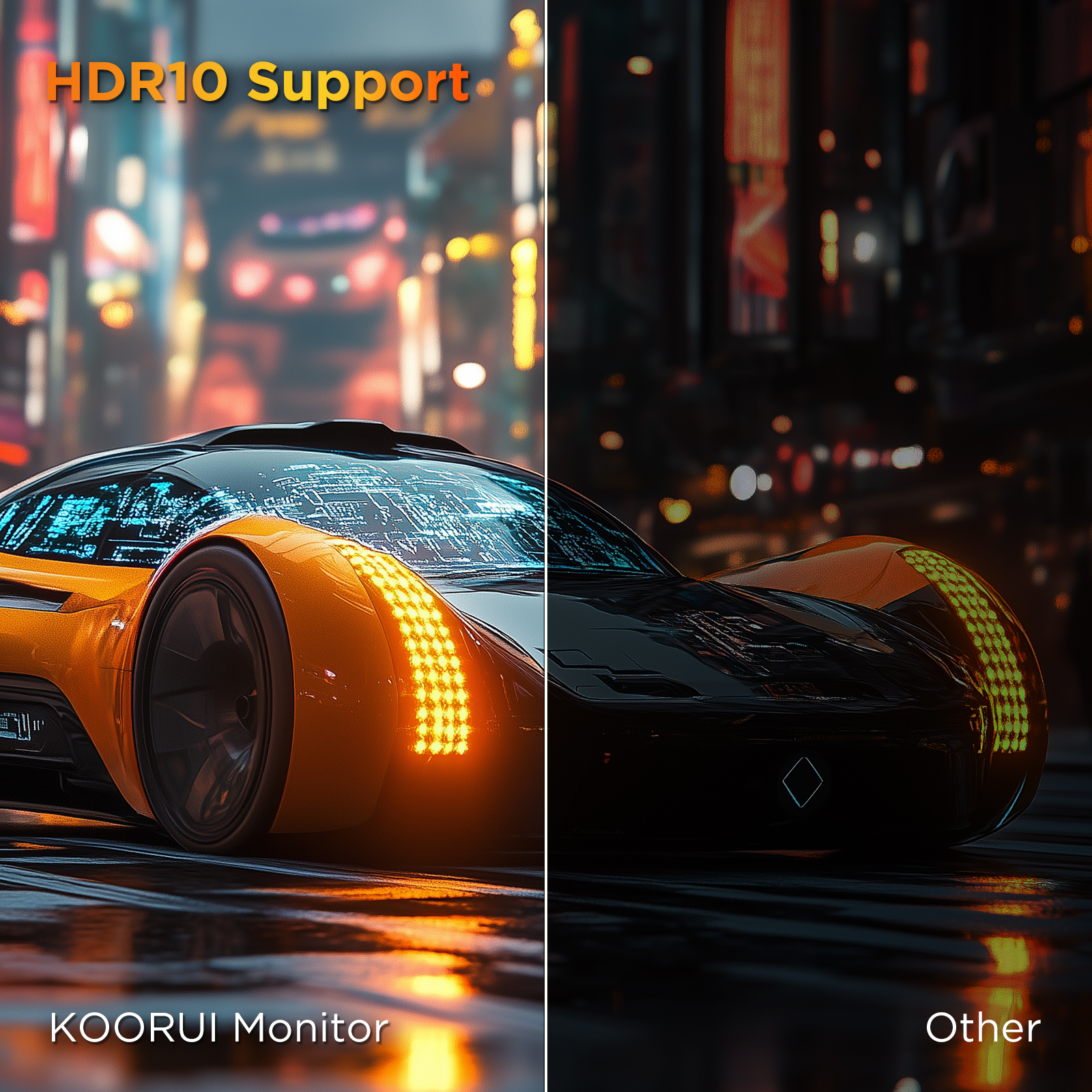 KOORUI 25 Inch Curved Gaming Monitor 240Hz FHD 1080P Computer Monitor, 1500R 1ms GTG Display, Adaptive Sync, 90% DCI-P3,HDR10, Eye Care, Tilt Adjustable, VESA 75x75mm, Black,G2511XC