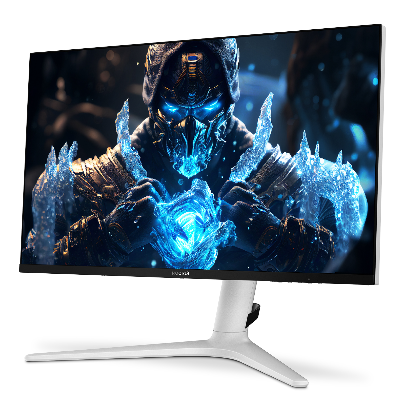 KOORUI Gaming Monitor 27 Zoll, 240Hz, VA Mini LED, 1ms, QHD Gaming Bildschirm Adaptive Sync, 2xHDMI 2.0 & DisplayPort 1.4, HDR 1000, DCI-P3 95%, VESA 75 * 75mm, Eye Care, Höhenverstellbar