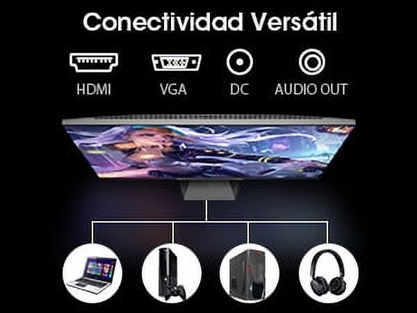 KOORUI 25" 170Hz FHD Gaming Monitor | Super Value Selection | 1ms, 1080p, VA, Frameless, DisplayPort 25E3A