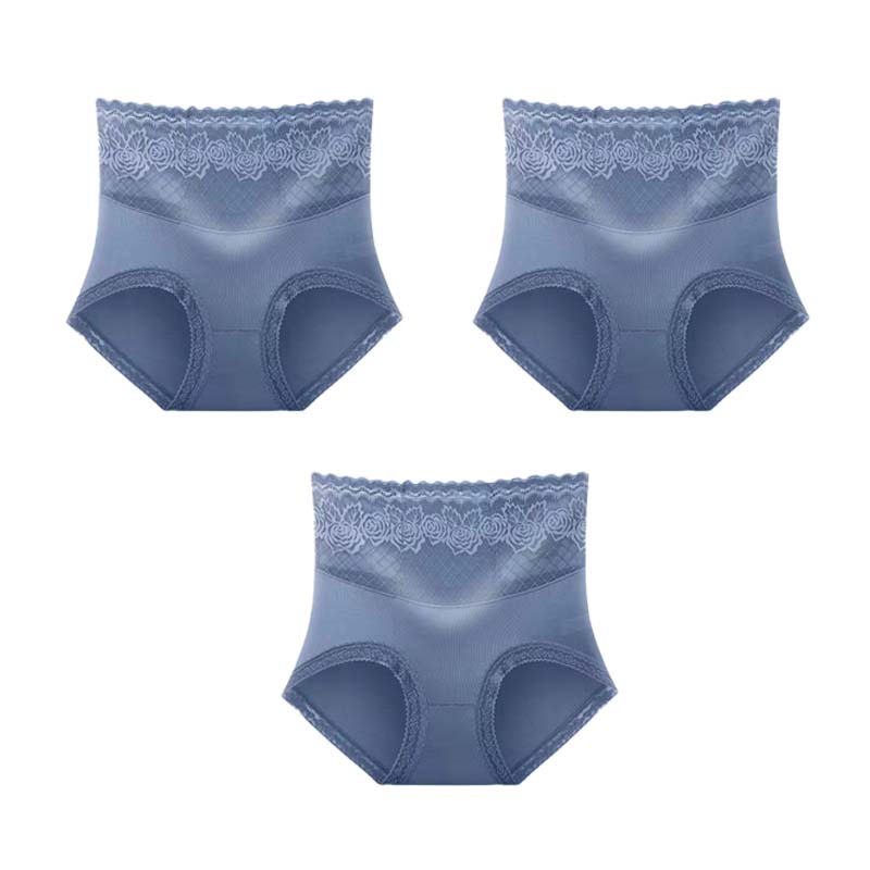 🔥Buy 1 get 2 free (3pcs) _High Waist Anti-Side Leakage Lace Panties